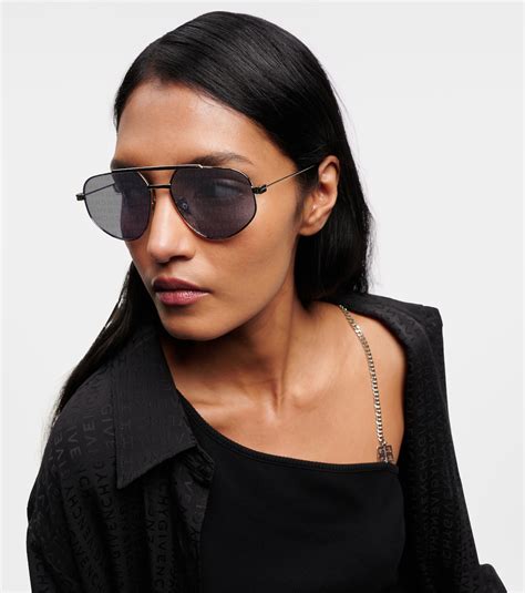 givenchy aviator shades|Givenchy GVSPEED 57mm Aviator Sunglasses .